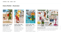 Desktop Screenshot of clairerollet.com